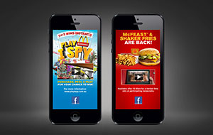 McDonalds mobile rich media